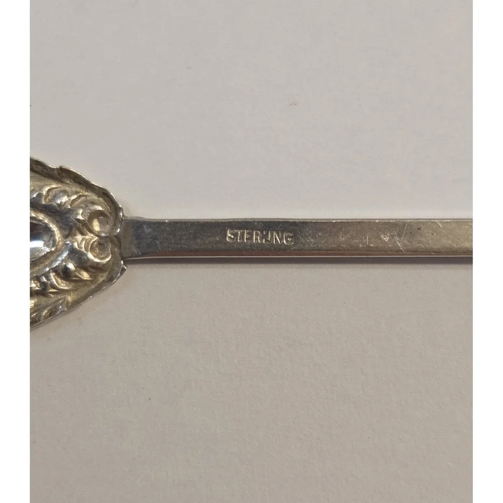Vintage Sterling‎ Silver Salt / Sugar Spoon Victorian